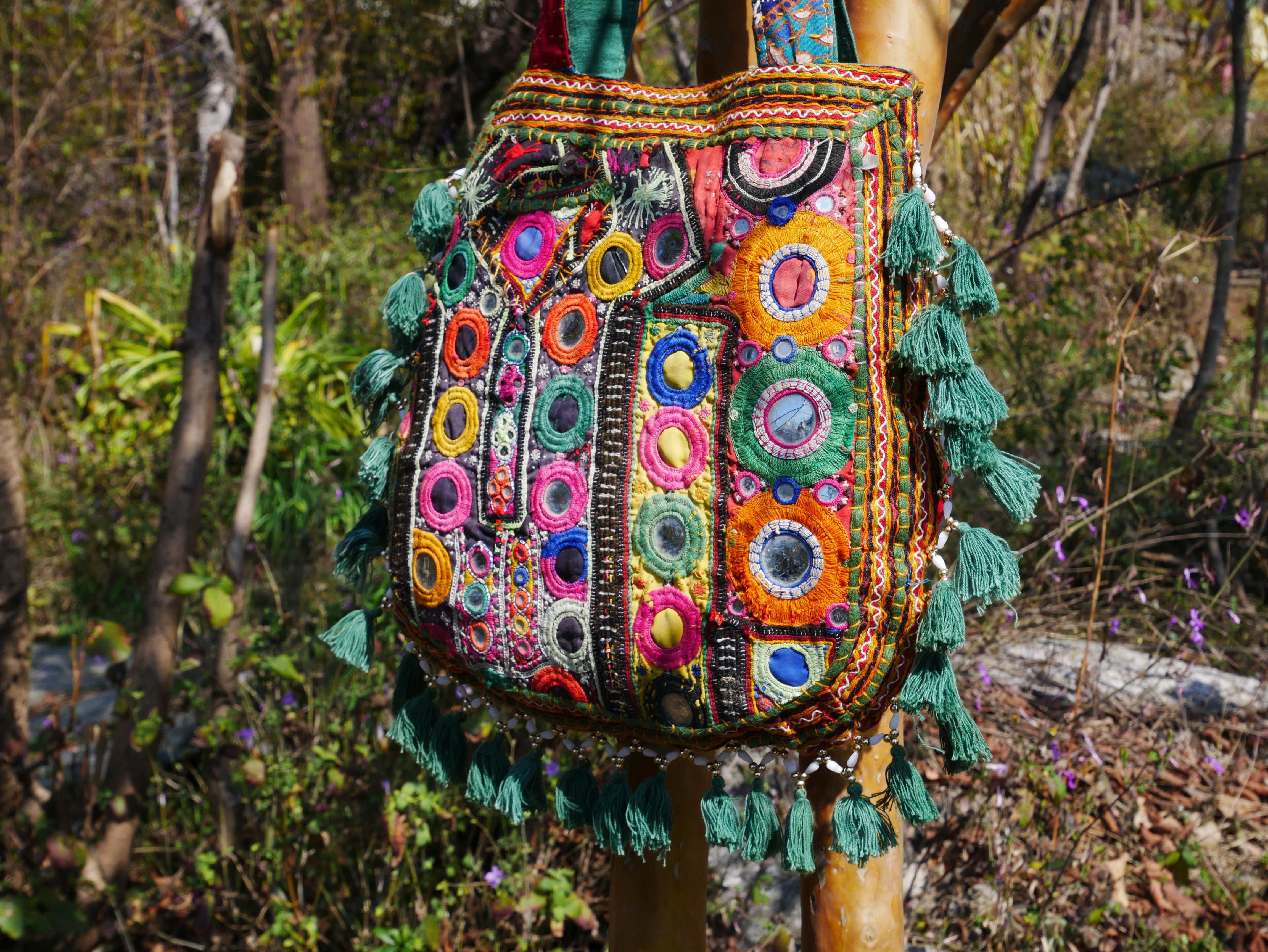 Hippie Hobo Bag Handmade Boho Shoulder Bag Large Hobo Bag 