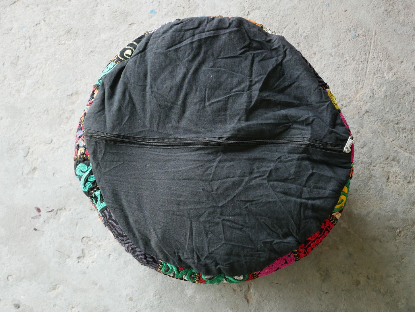 Floor pouf - Indian floor seating | Hippie style floor seating pillow - bean bag - The Shanti Home