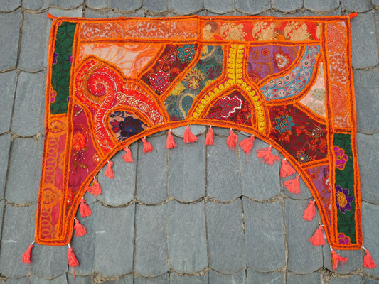 Indian door hanging - Toran - Colorful door Decor or wall tapestry for bohemian wall decor and hippie home