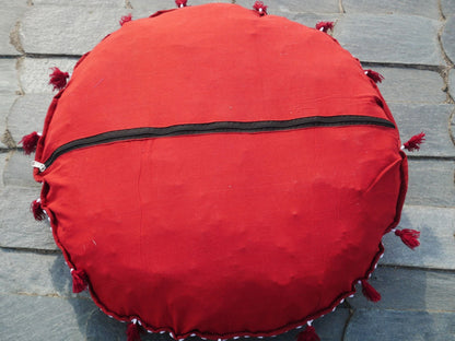 Floor pillow "Shanti Heart" large floor cushion cover or meditation cushion (cover only)
