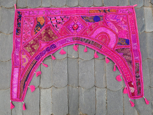 Indian door hanging - Toran - Colorful door Decor or wall tapestry for bohemian wall decor and hippie home (Kopie)