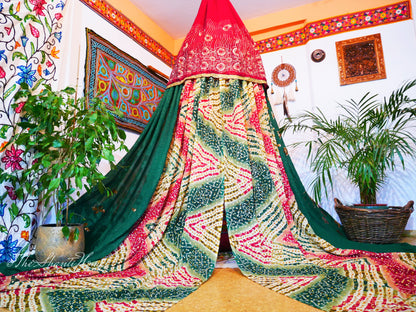 Boho canopy - Saree tent - bed canopy  | hippie decor - Shanti baldachin