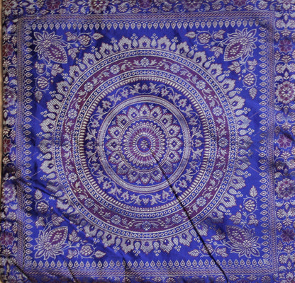 Mandala throw pillow cover- Indian brocate boho style pillow